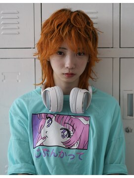 ネフ(NeF) レトロポップなオレンジかてぃウルフ☆