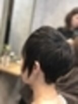 クシュ 所沢東口店(kusyu...)&nbsp;髪質改善デジタルパーマミニウルフくすみブルーテラコッタ(所沢)