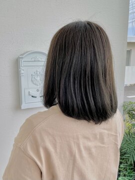 ヘアー ホスピタル ソアン(hair hospital soan) 柔らか透明感☆オリーブベージュ