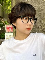 トンプソン(THOMPSON)&nbsp;マッシュショート/パーマで簡単