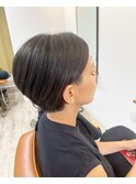 前下がりグラデーションボブ
