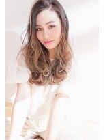 ヴィムヘアー 泡瀬店(VIM hair) ゆるふわカールグラデーションカラー/20代/30代/40代
