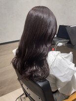 フレーム 博多店(FRAME) 韓国風レイヤー艶髪ピンクブラウン【福岡／博多】