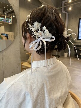 イミ(imi) ヘアセット/ヘアアレンジ/パーティヘア/お呼ばれヘア/お団子ヘア