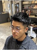 ジェットモヒカン/アップバングヘア