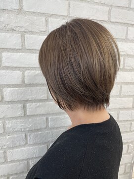 アッシュ 稲田堤店(Ash) ショートボブ