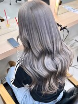 アリープパロット(ALEAP parrot)&nbsp;透明感カラー/ロング/ハイトーングレージュ