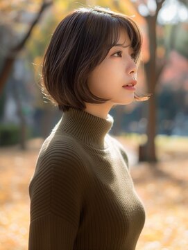 アルトリスト(Altruist Aging×HAIR&SPA) ☆イメチェンピンクベージュアンブレラカラー前髪クールショート