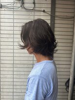 アース 高円寺店(HAIR & MAKE EARTH)&nbsp;メンズニュアンスパーマ{@02st96｝