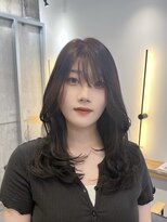 イオエ 梅田(ioe) ダブルカラー/大人ボブ/黒髪スタイル/髪質改善/縮毛矯正