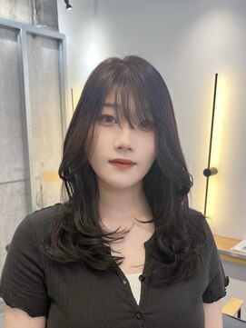 イオエ 梅田(ioe) ダブルカラー/大人ボブ/黒髪スタイル/髪質改善/縮毛矯正