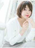 松戸/松戸駅/イルミナカラー/こなれミディ/前髪/イメチェンd
