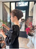 salon de yu/ 松原加奈#kana_arrange ヘアセット結婚式卒業式