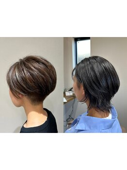 似合わせ×トレンド×再現性◎骨格・髪質・クセを見極めたカットで伸びても扱いやすいスタイルをご提案＊