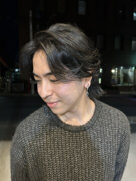 ラック 津田沼(LUCK) メンズカット/津田沼/ブリーチ/推しカラー/ウルフカット