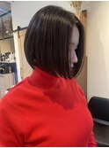 【Aily自由が丘】自然な丸みのボブ