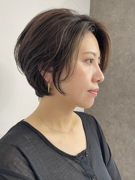 インセプション 銀座(INCEPTION) 前下がりショート・ボブ/絶壁解消/前髪あり/30代/40代/50代
