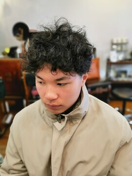 プリバート メンズパーマ