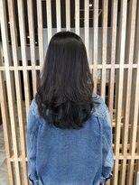 ワンカールで可愛いレイヤーカット　藤川