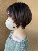 【30代・40代奈良】まとまり艶ショートボブ/髪質/うるは