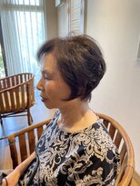ユウヘアー 石川橋店(U Hair)&nbsp;ショートボブ/ふんわりショートボブ/大人女性