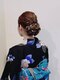 ヘアーサロンパンチ(hair salon PUNCH)の写真/【早朝料金なし】浴衣の着付けは《PUNCH》で決まり♪あなたの素敵な一日を彩る、メイクやスタイルもご提案*