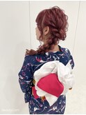 サイド編み下ろし