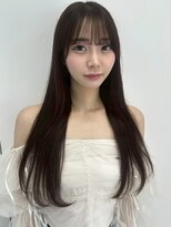 ユーフォリア 渋谷グランデ(Euphoria SHIBUYA GRANDE)&nbsp;ストレート 髪質改善トリートメント グレージュ 透明感カラー