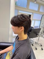 ノーム(NORME)&nbsp;毛流れセンターパート/韓国メンズヘア/20代30代