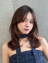 ロンド ルージュ 銀座店(Lond rouge)&nbsp;暗めカラー/レイヤーカット/マロンベージュ/くすみベージュ/銀座