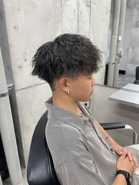 クリアバイフォレスト 流山おおたかの森(Clear by Forest.) 刈り上げマッシュ×縦落ちツイストスパイラルパーマ