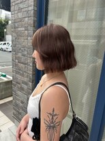 ソア 並木坂(Soa)&nbsp;タッセルボブ/ベージュカラー/髪質改善/熊本/上通り/並木坂