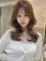 アンフィニー 仙台(ANFINI)&nbsp;仙台髪質改善縮毛矯正韓国レイヤー前髪縮毛矯正学割暗めカラー