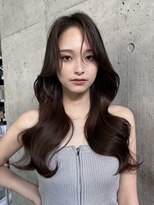 エインアンリー 明治神宮前(AIN.ANLY.)&nbsp;アッシュベージュくびれヘアモテ髪デザインカラー