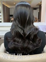 アミー 銀座(Ammy)&nbsp;コテ巻き風パーマ／韓国風パーマ/デジタルパーマ/レイヤーカット