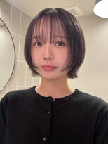 フィルムス 新宿(FILMS)&nbsp;黒髪/オリーブグレー/小顔/ココアベージュ/ボブ/新宿