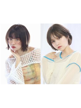 【口コミ多数☆女性stylistが多い】顔周りのレイヤーカットで抜け感のあるオシャレヘアに★