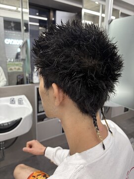 スパイキーショート　ブレイズ　メンズ