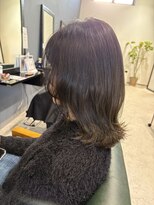 レナータ ヘア(Renata hair)&nbsp;40代50代60代大人可愛い外ハネミディ/グレージュ/レイヤーカット