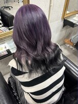 ルノン(LUNON)&nbsp;黒髪クラゲヘアーオリーブグレー小顔ココアベージュ