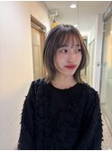 レイヤー×シアーグレージュ