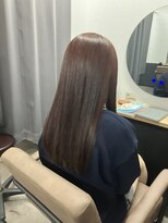 テーラヘアー ユーカリが丘店(TELA HAIR)&nbsp;ピンクブラウンカラー