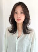 2wayバングレイヤーレイヤーカット/顔まわりレイヤー