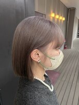 シオ ヘアー デザイン(Sio. hair design) ほんのり分かるラベンダー