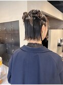 人気！ボブヘアセット結婚式ヘアセット/中西