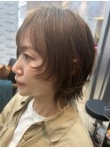 20代30代40代　ショートレイヤーボブ