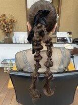 ヘア ロココ(hair LOCOCO)&nbsp;編みおろしアレンジ