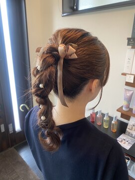 クロエ バイ ラヴィズム 紫竹山店(CLOE by LUVISM) ヘアセット