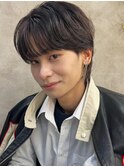 men's/メンズ/フェザーパーマ/黒染め/韓国