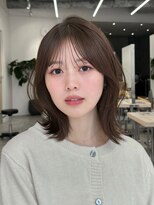 アンアミ オモテサンドウ ザ ツー(Un ami omotesando THE2)&nbsp;ミディアム/ミディアムレイヤー／レイヤーカット/ミディアムボブ